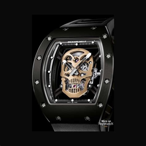 richard mille rm 52-01 skull tourbillon nano ceramique price|Richard Mille 052 skull.